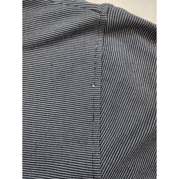 Vintage Nike Polo Shirt Men's Medium Black Striped‎ Livestrong Lance Armstrong - Picture 12 of 13